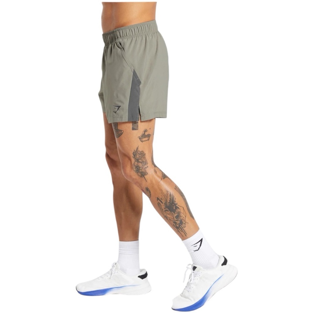 Grey GymShark Work Out Shorts (M)